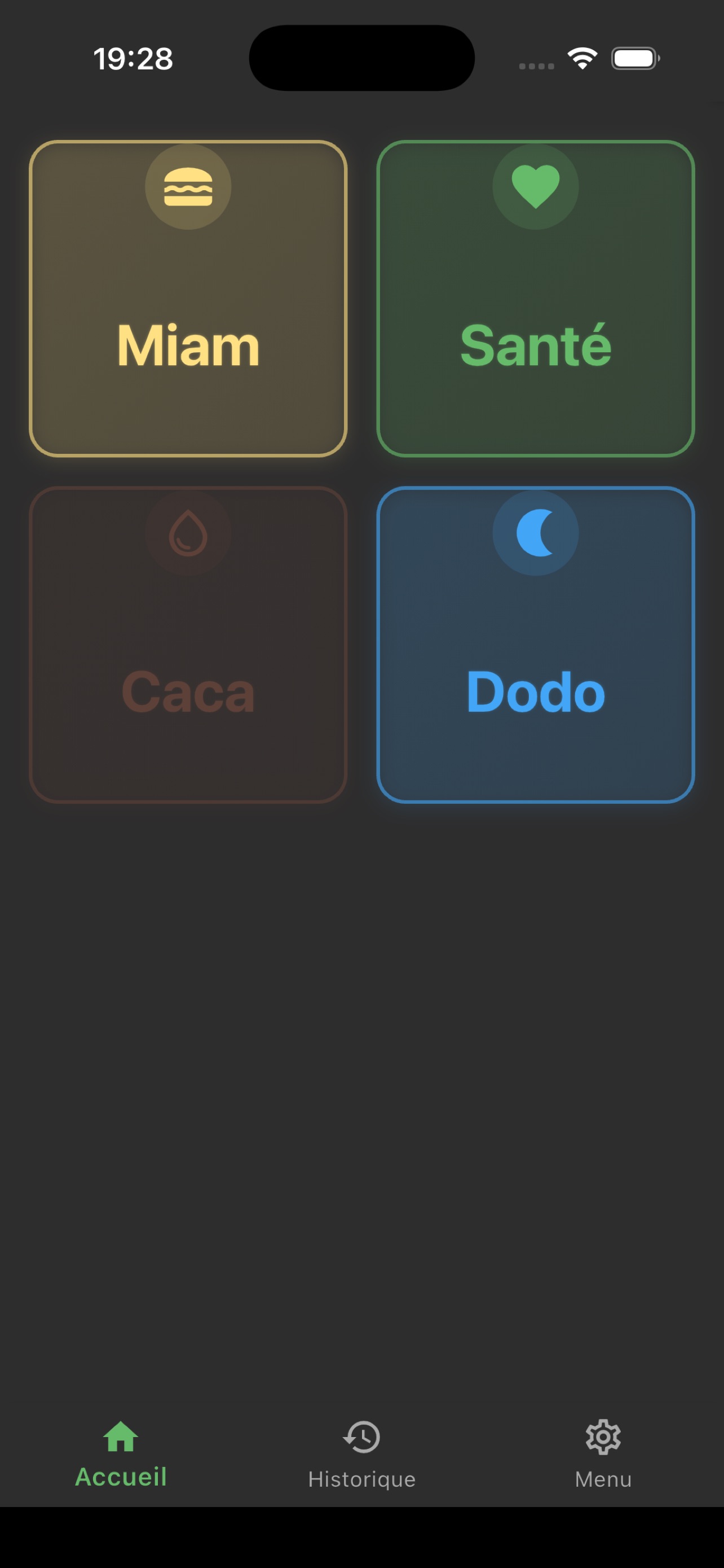 Screenshot 2 of Mamadera Baby Tracker