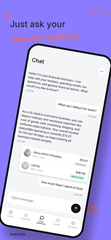 ScanVize – Tax Write-Offs screenshot