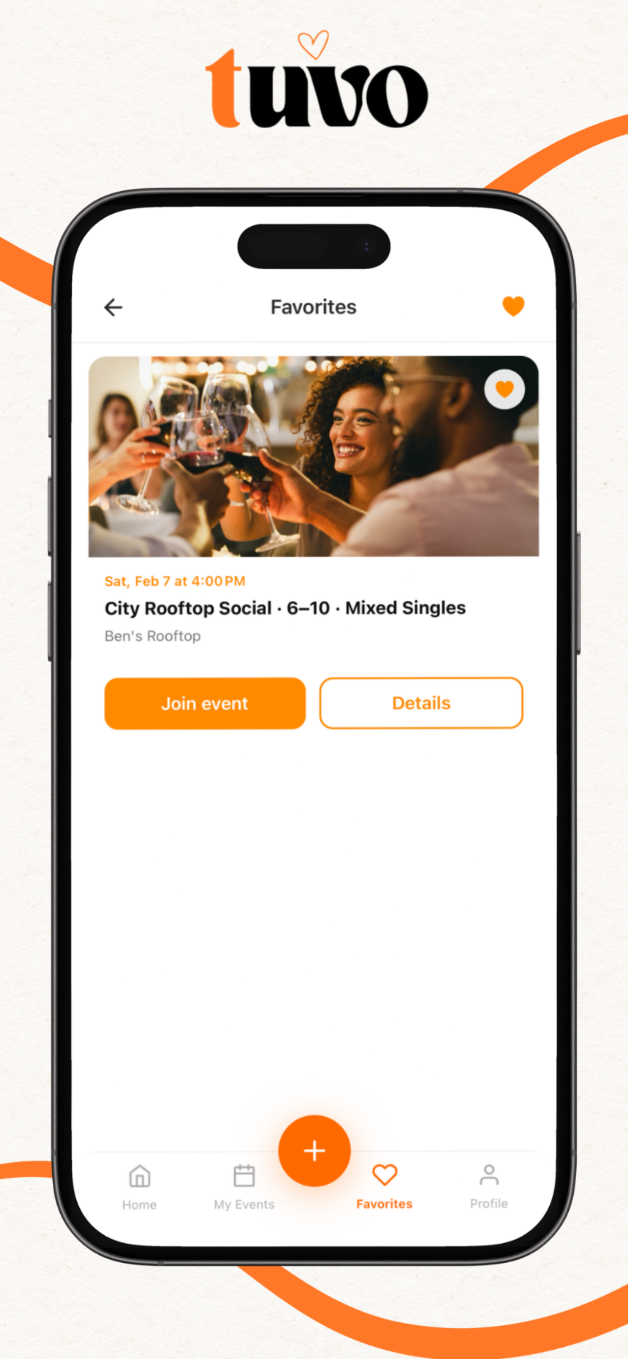 Tuvo: Social Events IRL screenshot 7