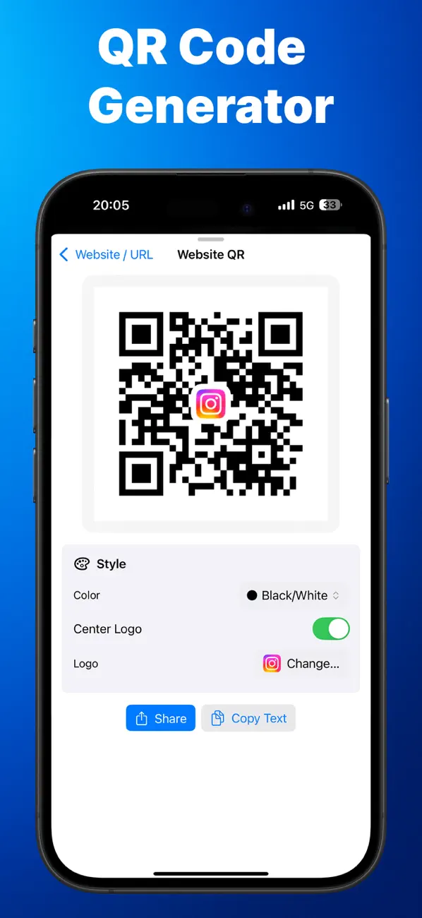 #3. QR Code Reader & Generator + (iOS) Oleh: Revaz Khatiashvili