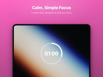 Pomo: Pomodoro Study Timer iPad screenshot