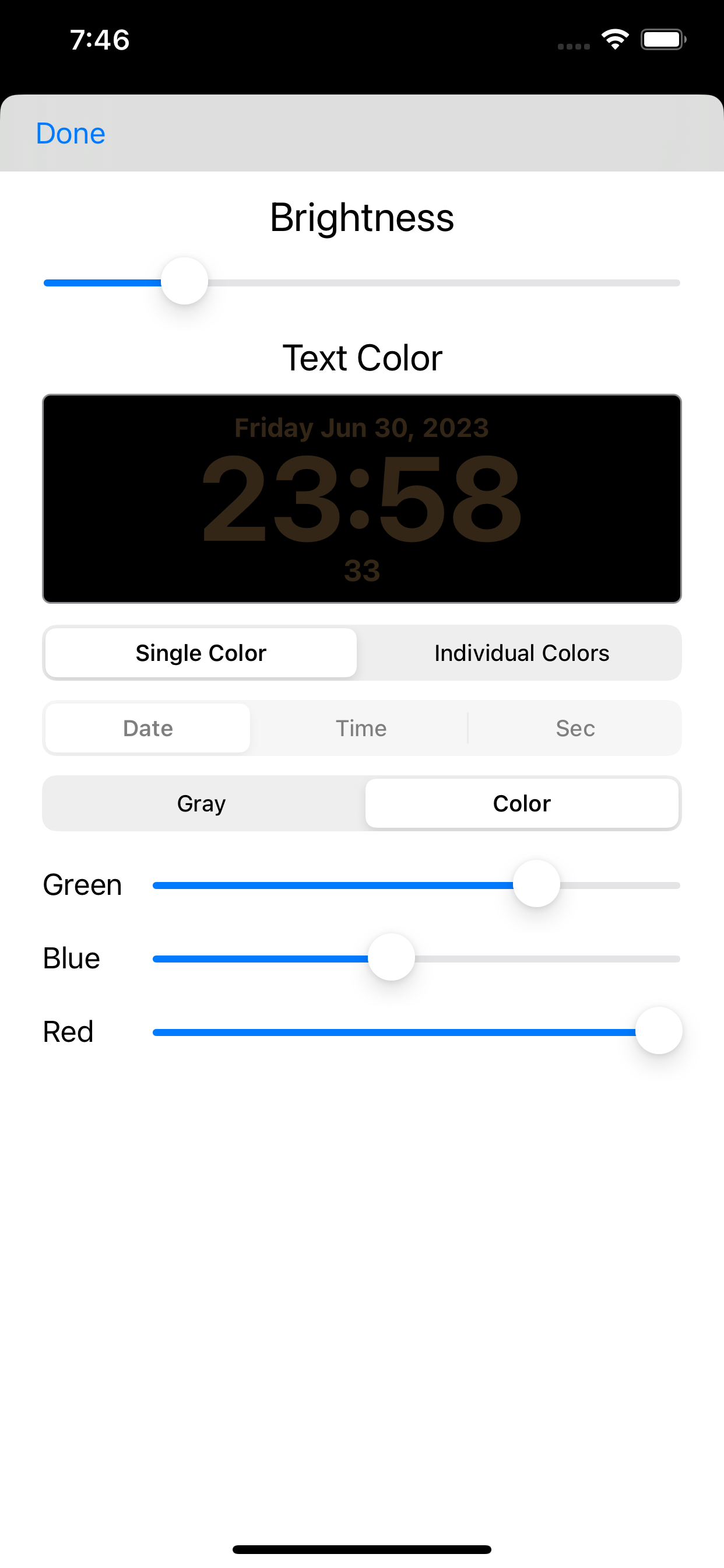 DimClock