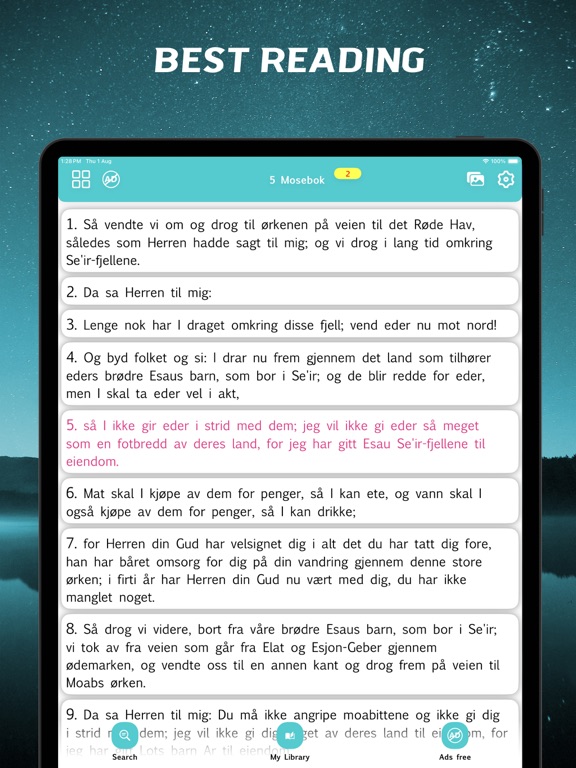 App screenshot