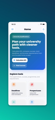 University Qualifications Screenshot 2 of 8