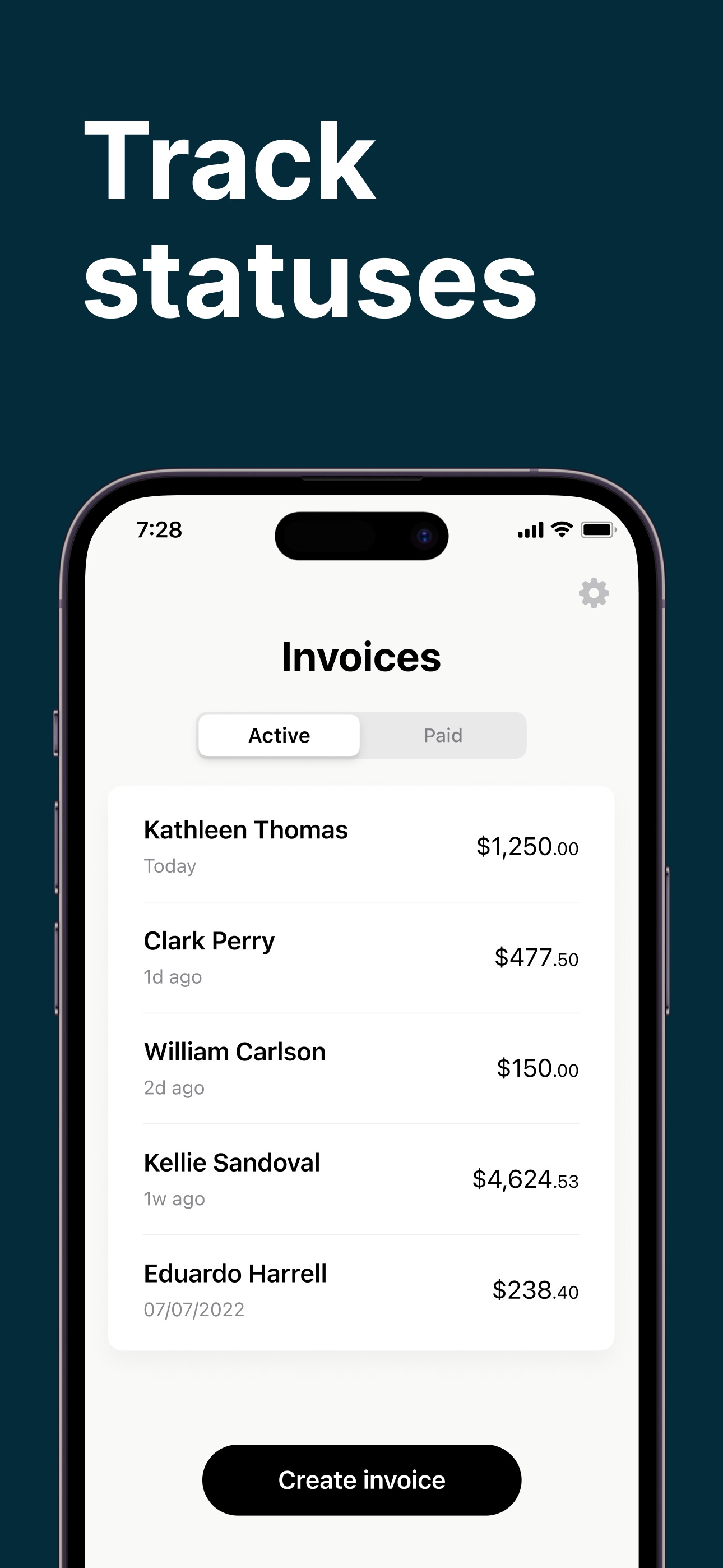 Screenshot 4 of Invoice Maker Tofu & Estimates