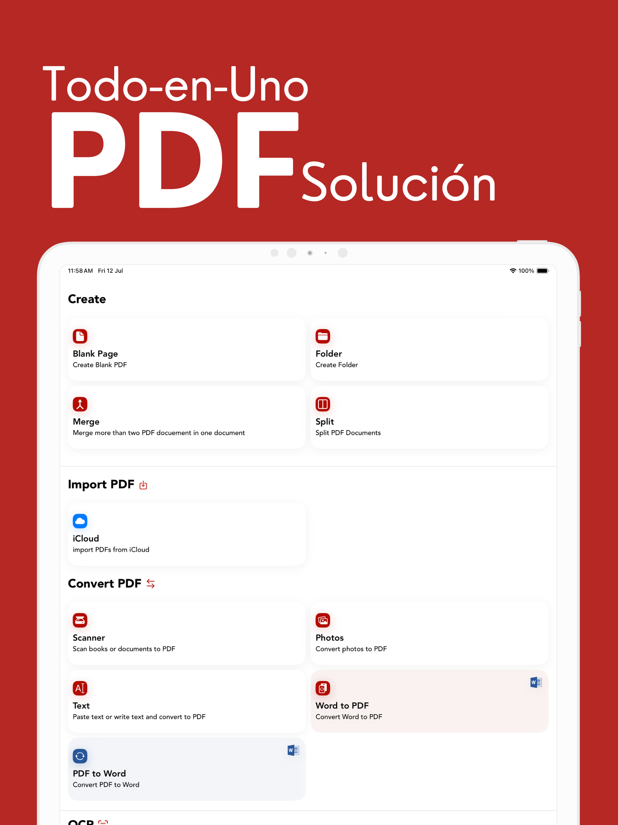 Foto PDF editor y lector PDF