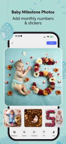 Baby Photo Editor : BabyO screenshot