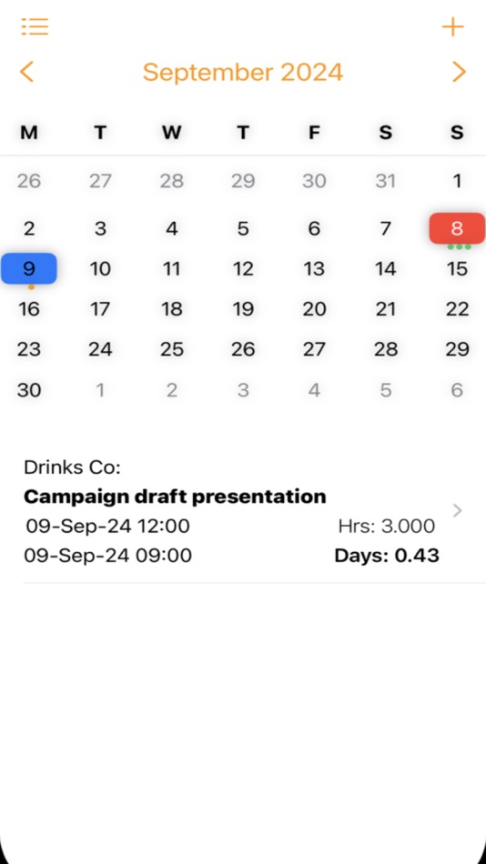 #7. Time Logger (iOS) By: Killer Apps Ltd
