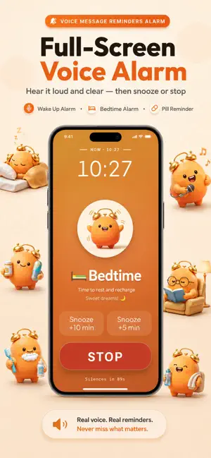 Voice Reminders Alarm Clock screenshot 2