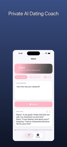 Match: Private Dating Coach Screenshot 1 of 5