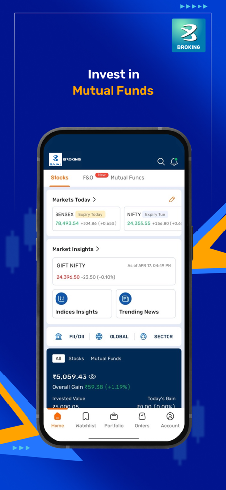 Bajaj Broking: Demat & Trading screenshot 3