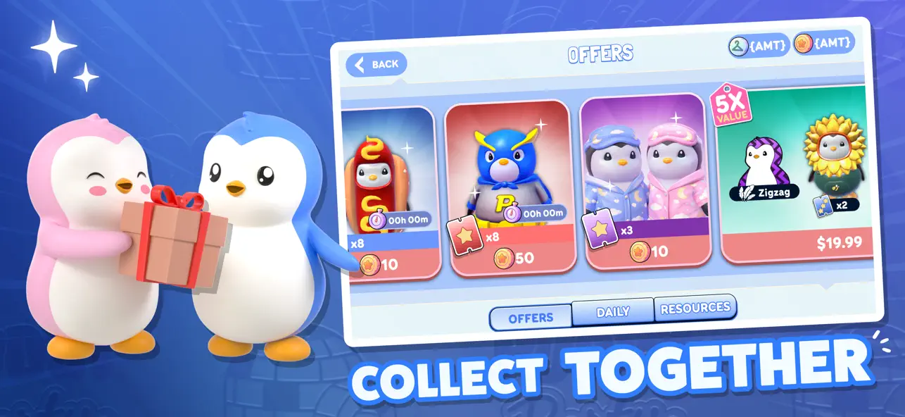 Pudgy Party - Battle Royale iOS Mod IPA screenshot 2 - iOS game interface