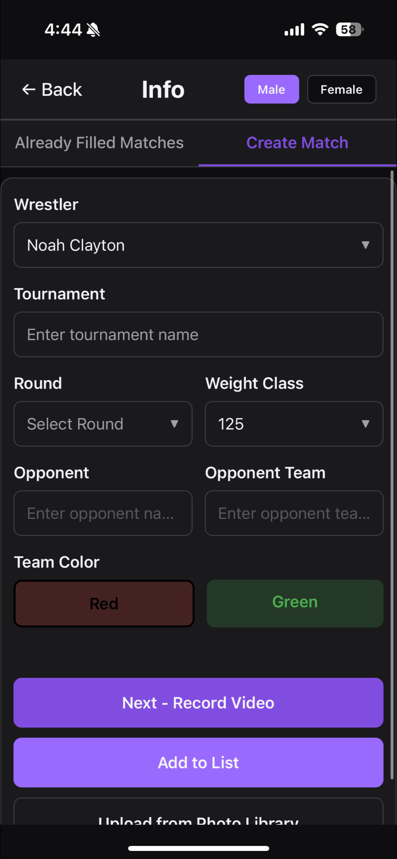 MatchVault screenshot 6