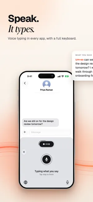 Vibetype - AI Voice Typing screenshot 1