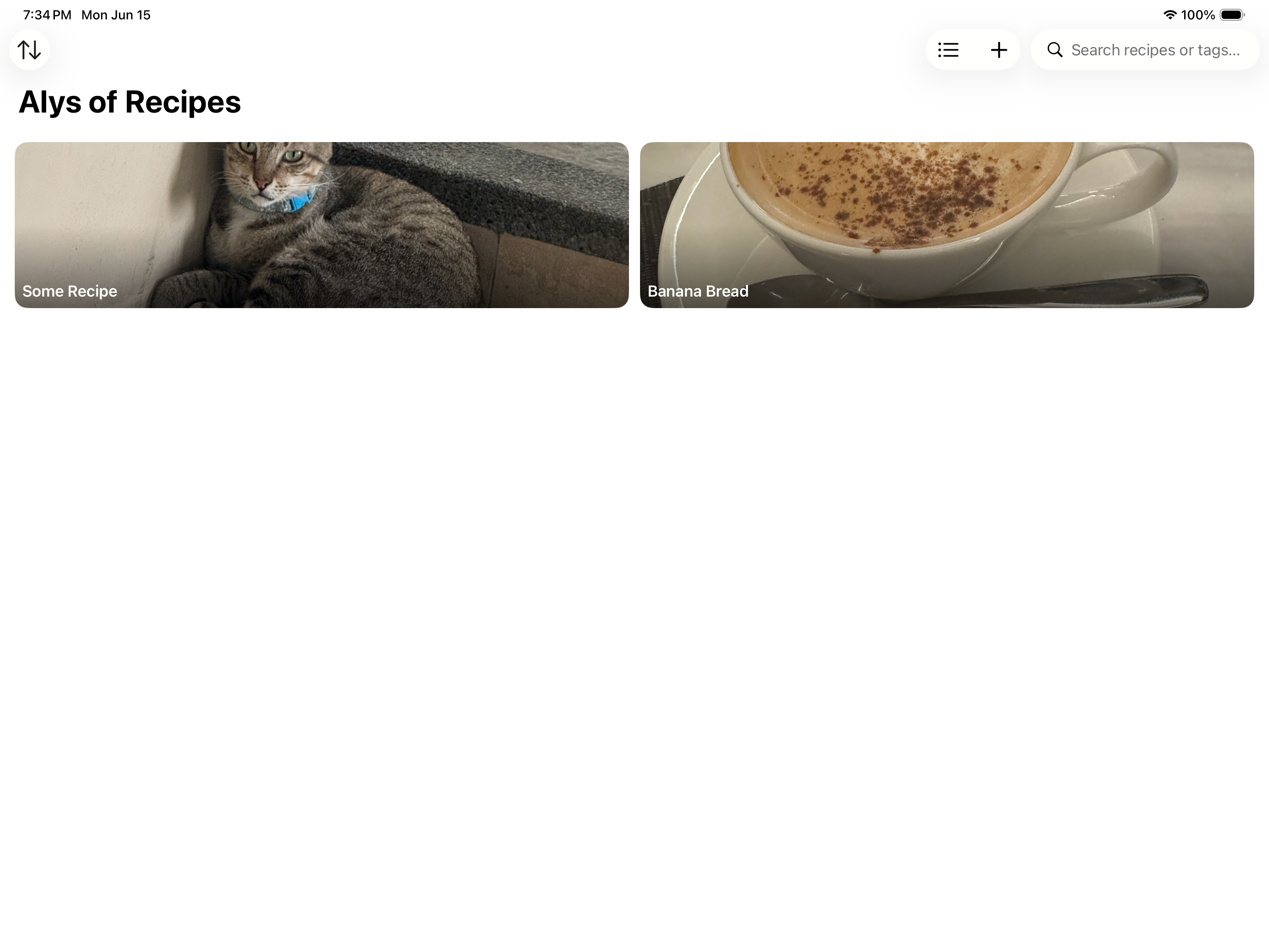 AlysOfRecipes screenshot 6