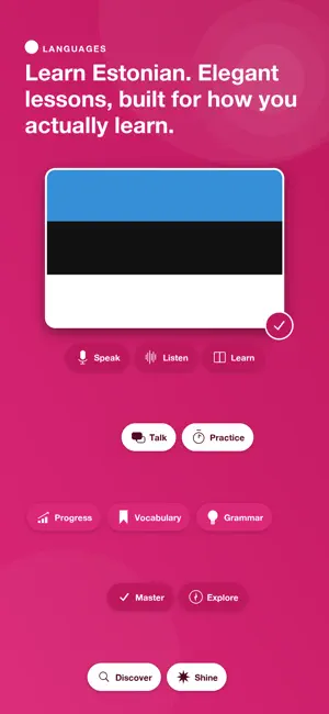 Learn Estonian - AuraLingo screenshot 1