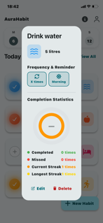 AuraHabit: Habits and Goals screenshot 3