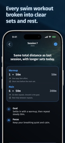 Swim1k: Couch to 1K screenshot