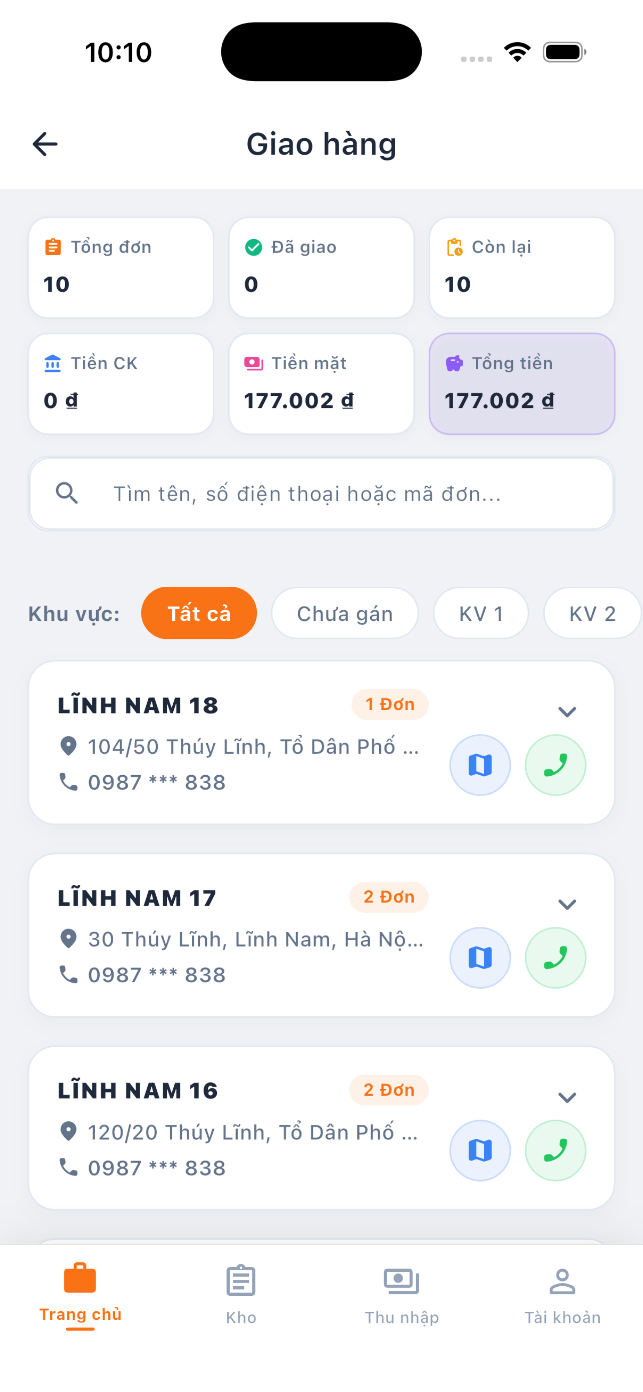 GiaoHang123 Driver