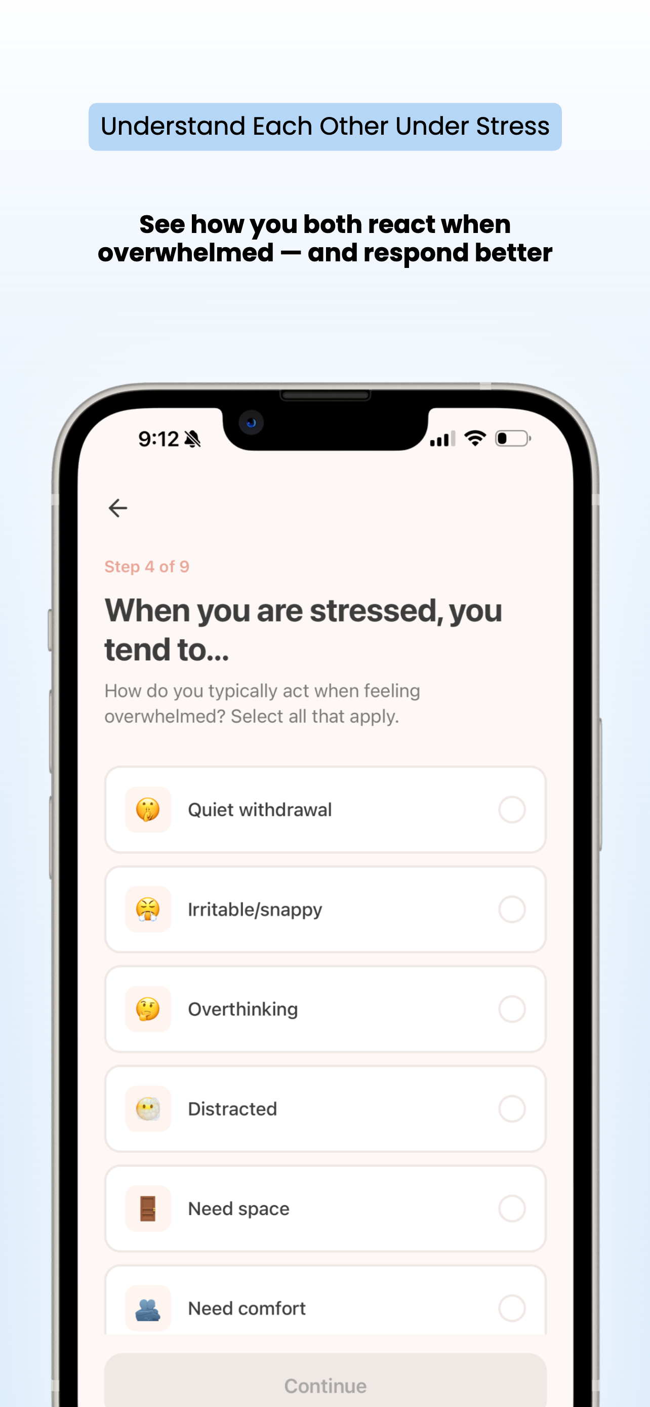 Tethered Relationship App