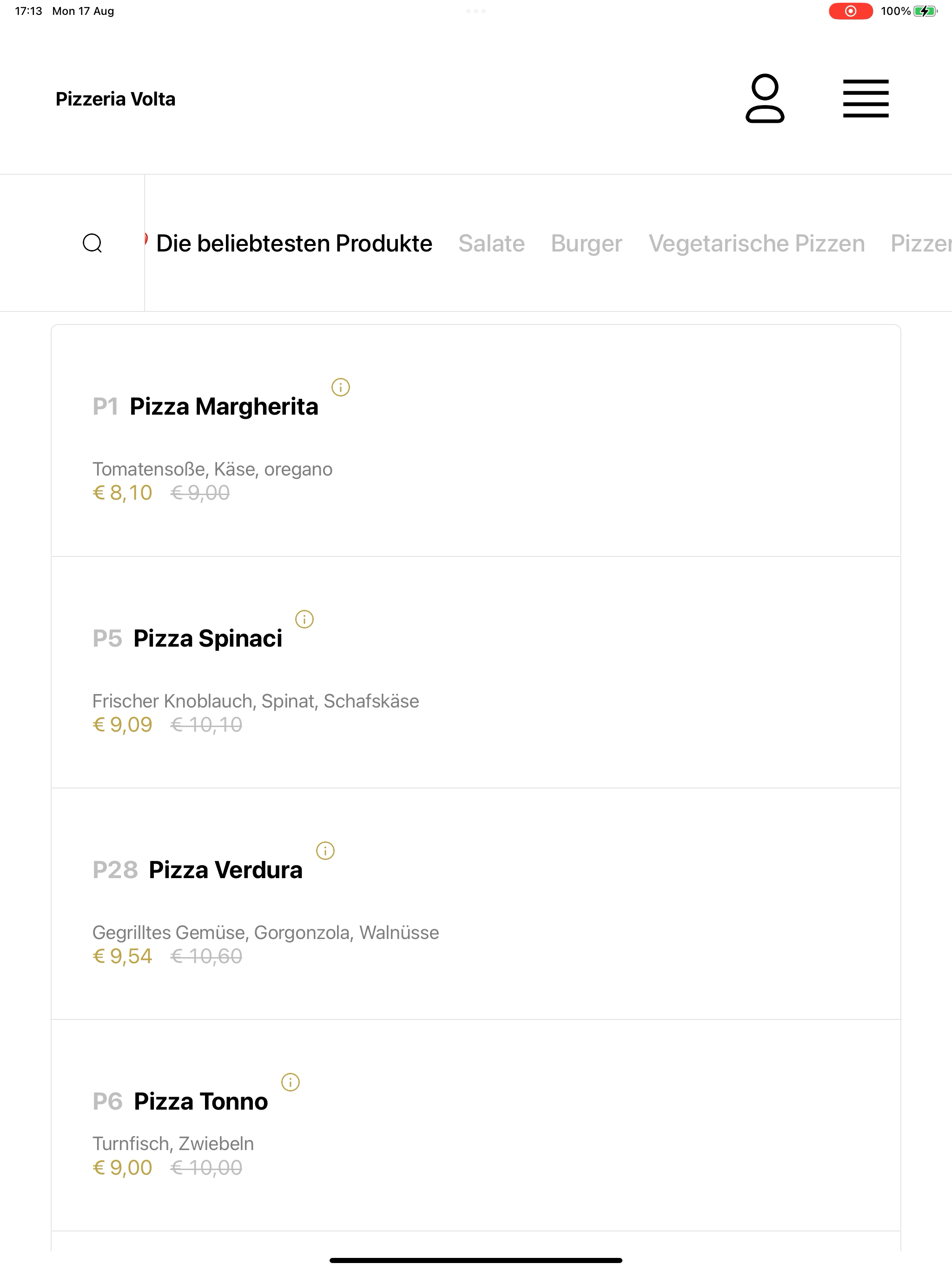 Pizzeria Volta screenshot 14