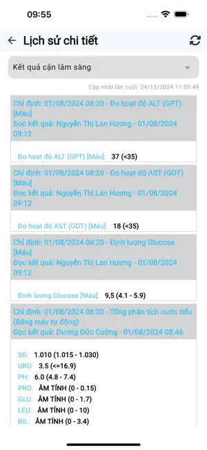 HungVuong Healthcare iPhone screenshot 6