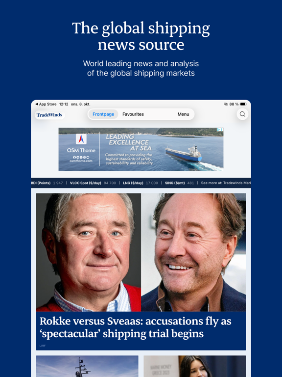 Screenshot #4 pour TradeWinds News