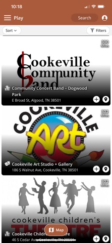 Visit Cookeville TN Screenshot 2 of 9