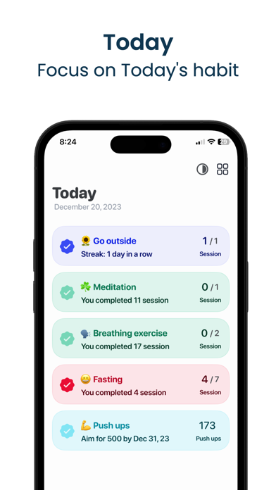 Habit Tracker: Rovelist Screenshot