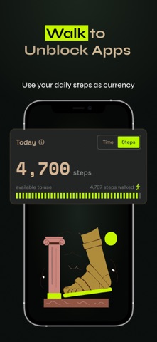 Zeno: Steps for Screen Time screenshot