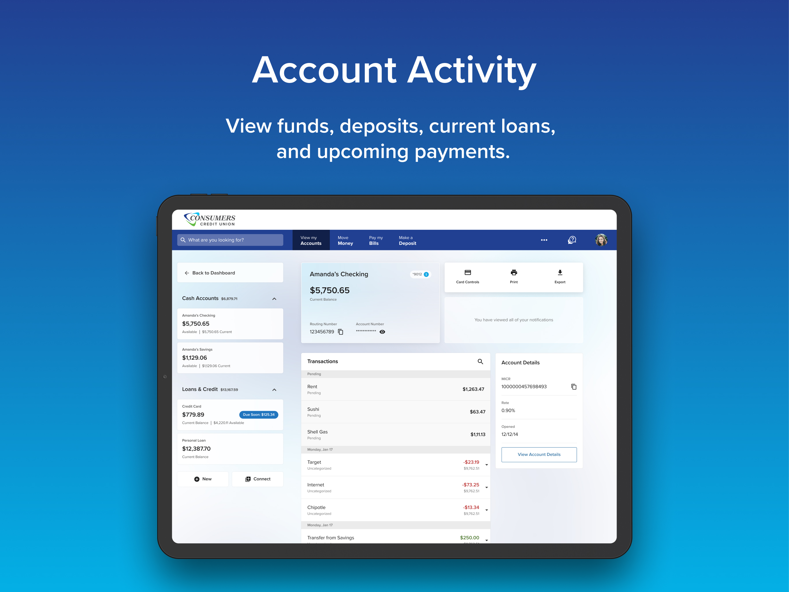 Consumers Credit Union screenshot 9