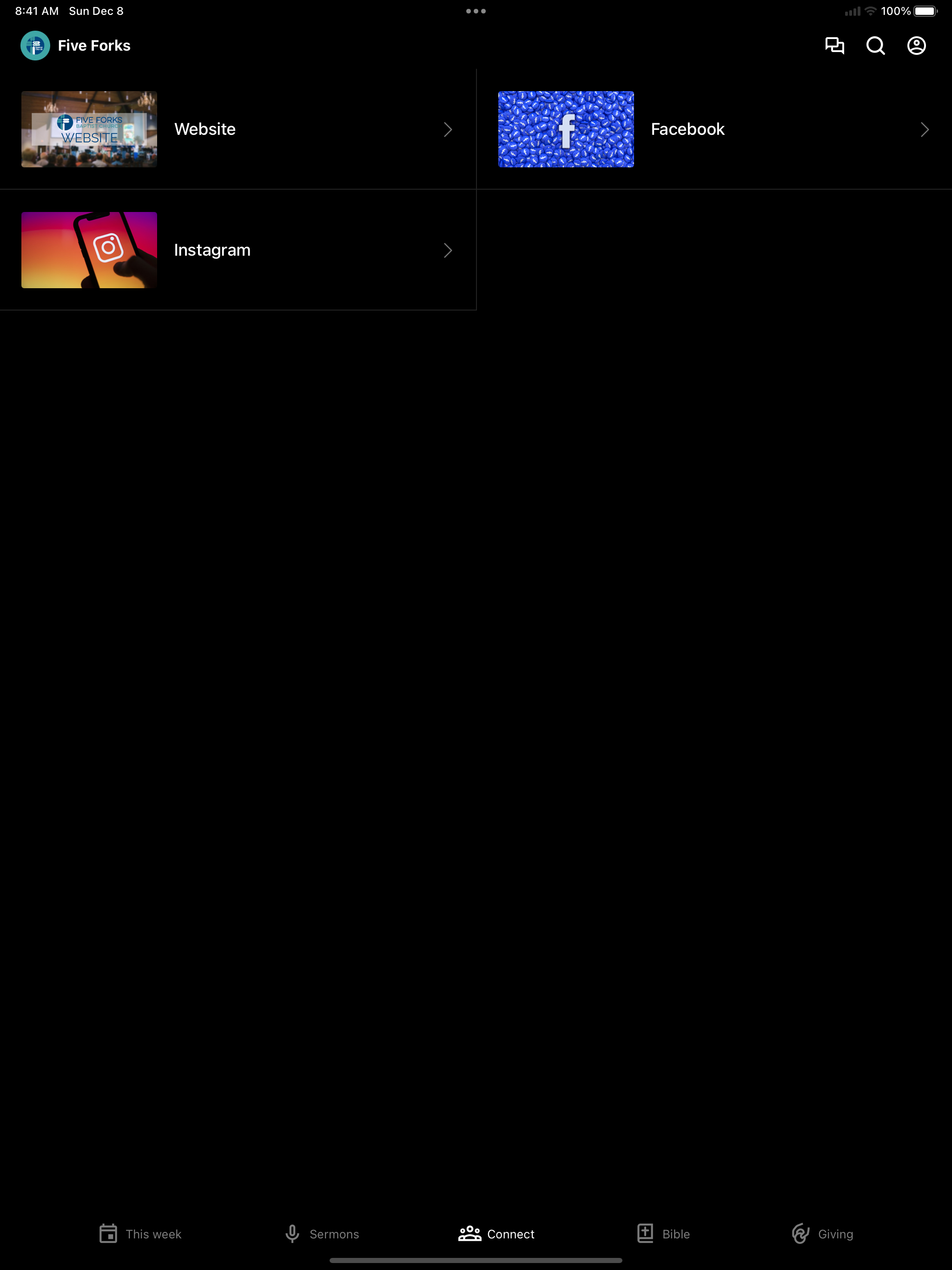 Five Forks Baptist Church screenshot 6