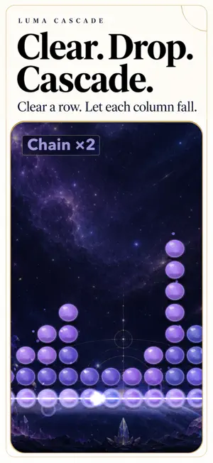 Luma Cascade: Block Puzzle screenshot 1