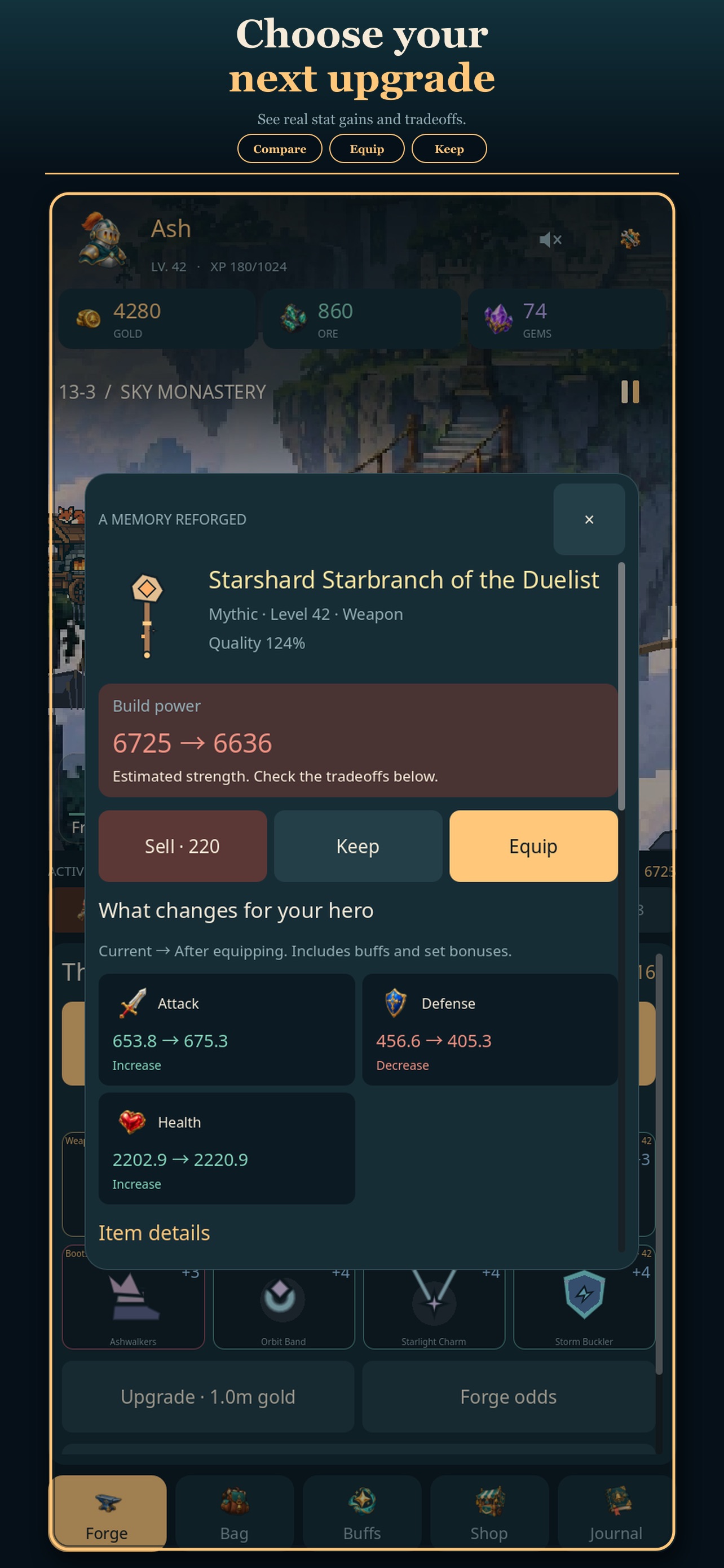 Screenshot 3 of Buffs & Crafts