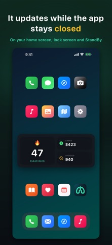 Quit Smoking: ClearDay Tracker Screenshot 2 of 10