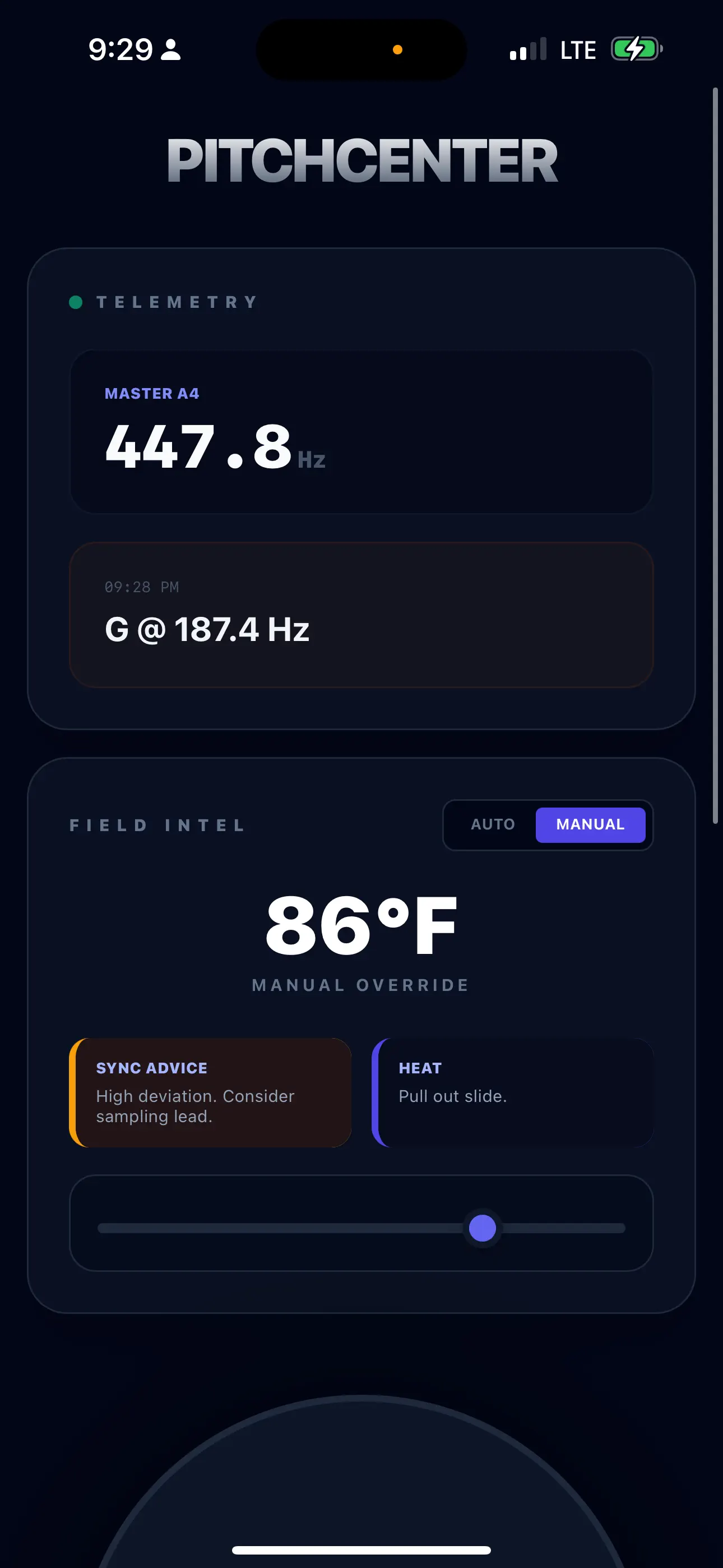 #1. Pitch Center: Marching Tuner (iOS) 由: Ptodd