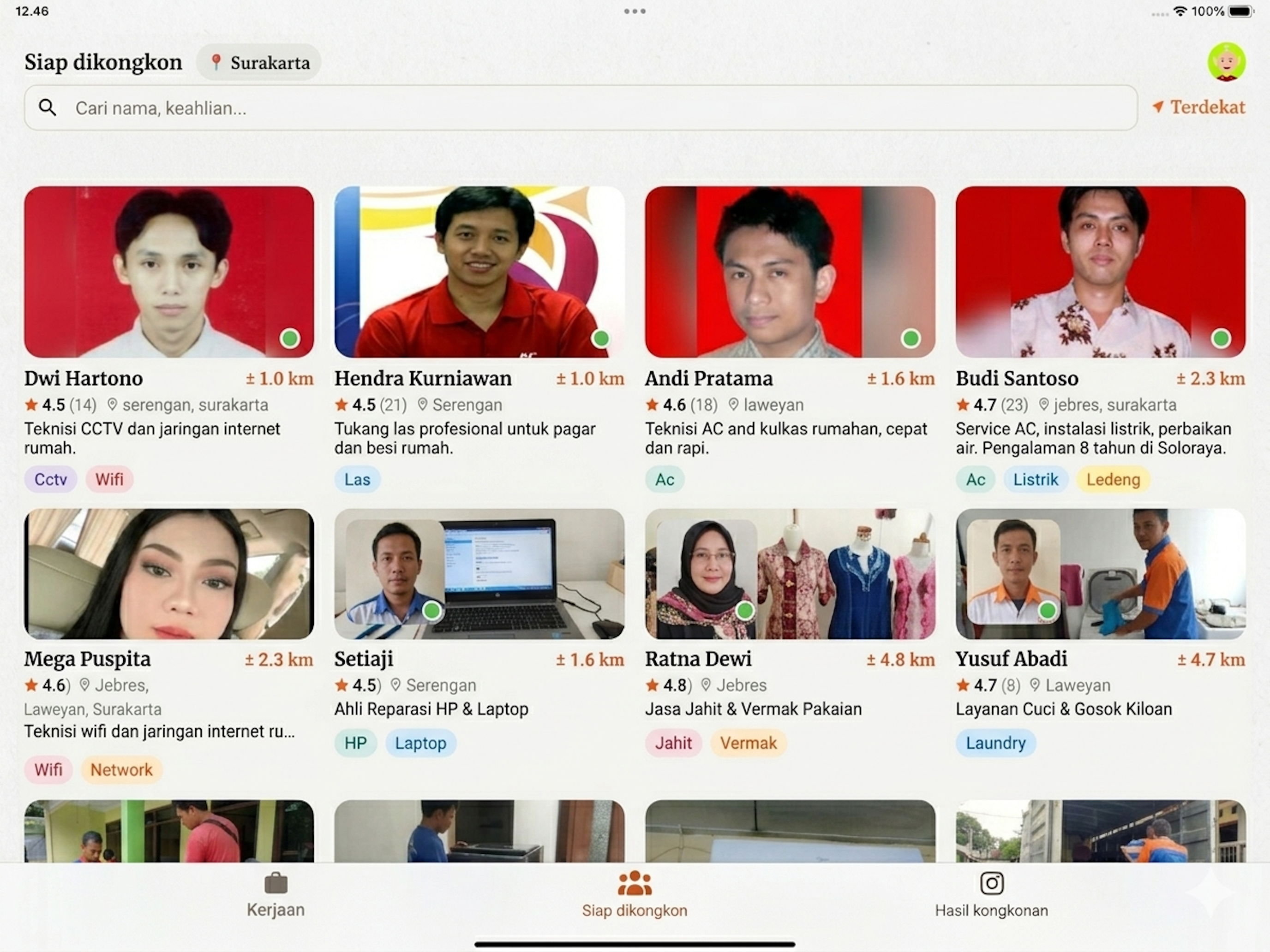 Kongkon - Tukang & Serabutan screenshot 11