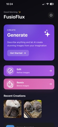 FusioFlux iPhone screenshot