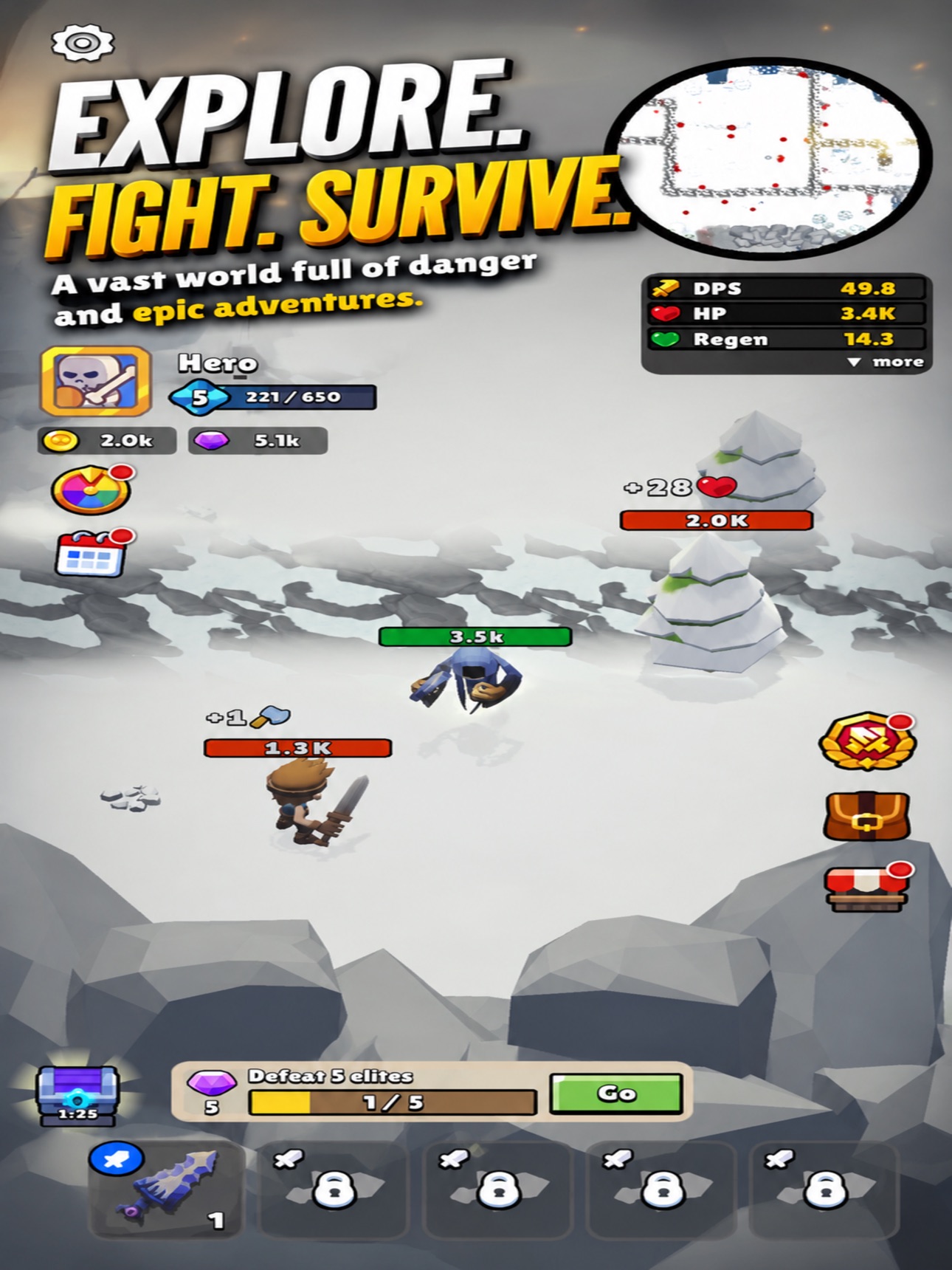 Screenshot 5 of Hero Path RPG