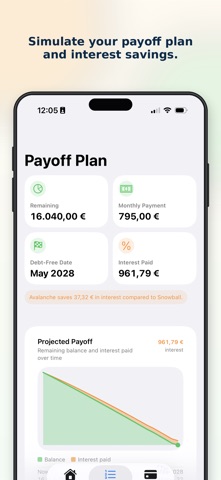 Debt Crush: Payoff Planner Screenshot 2 of 4
