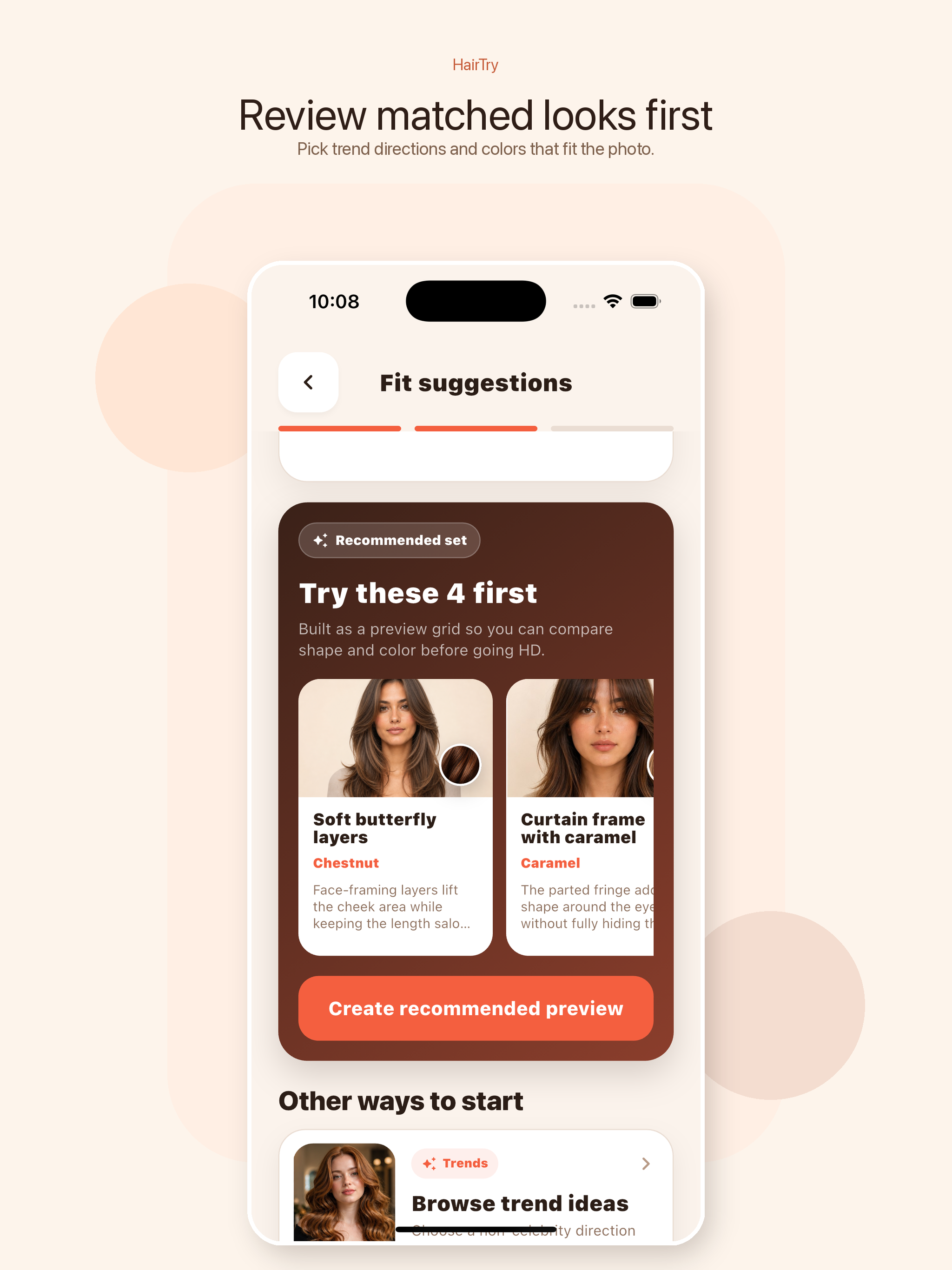 HairTry AI - Hairstyle Studio screenshot 9