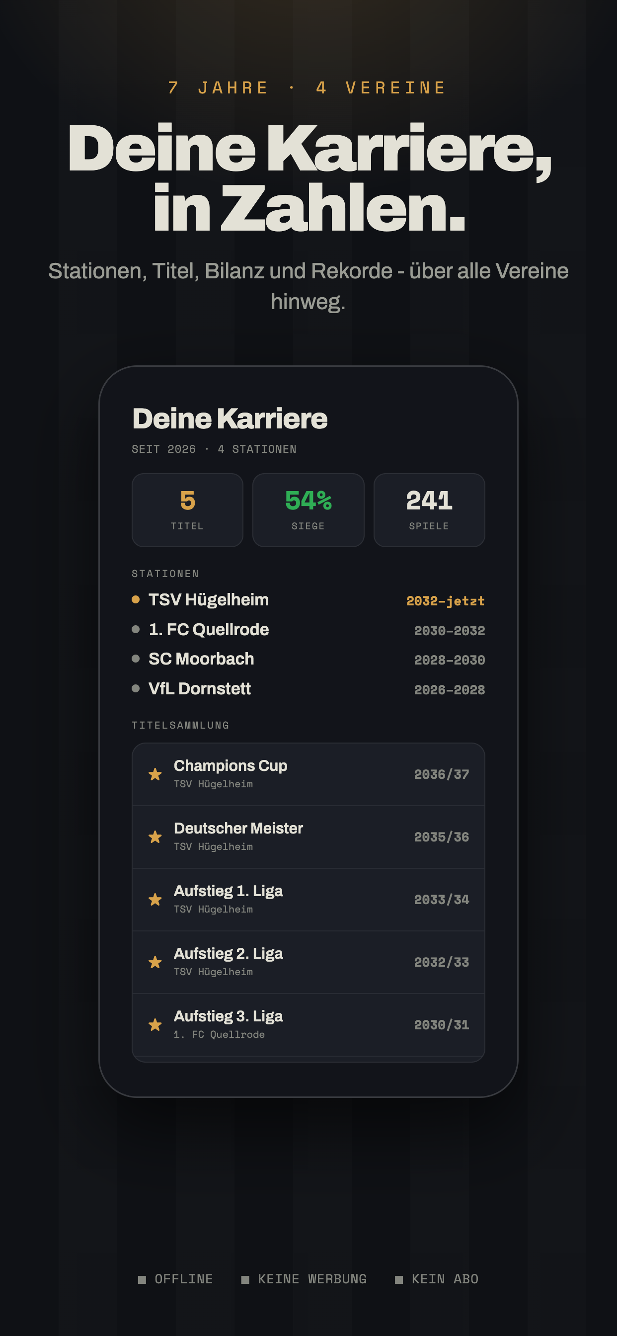 Aufstieg - Fussball Manager screenshot 9