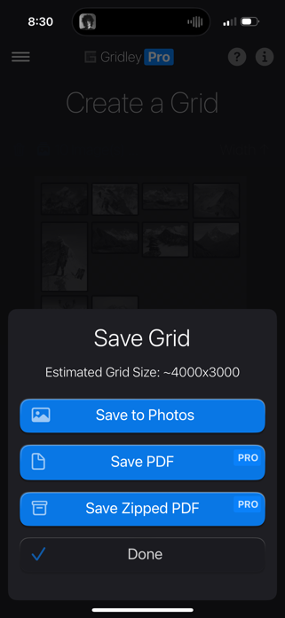 Gridley - Image Grid Generator Screenshot 7 of 8