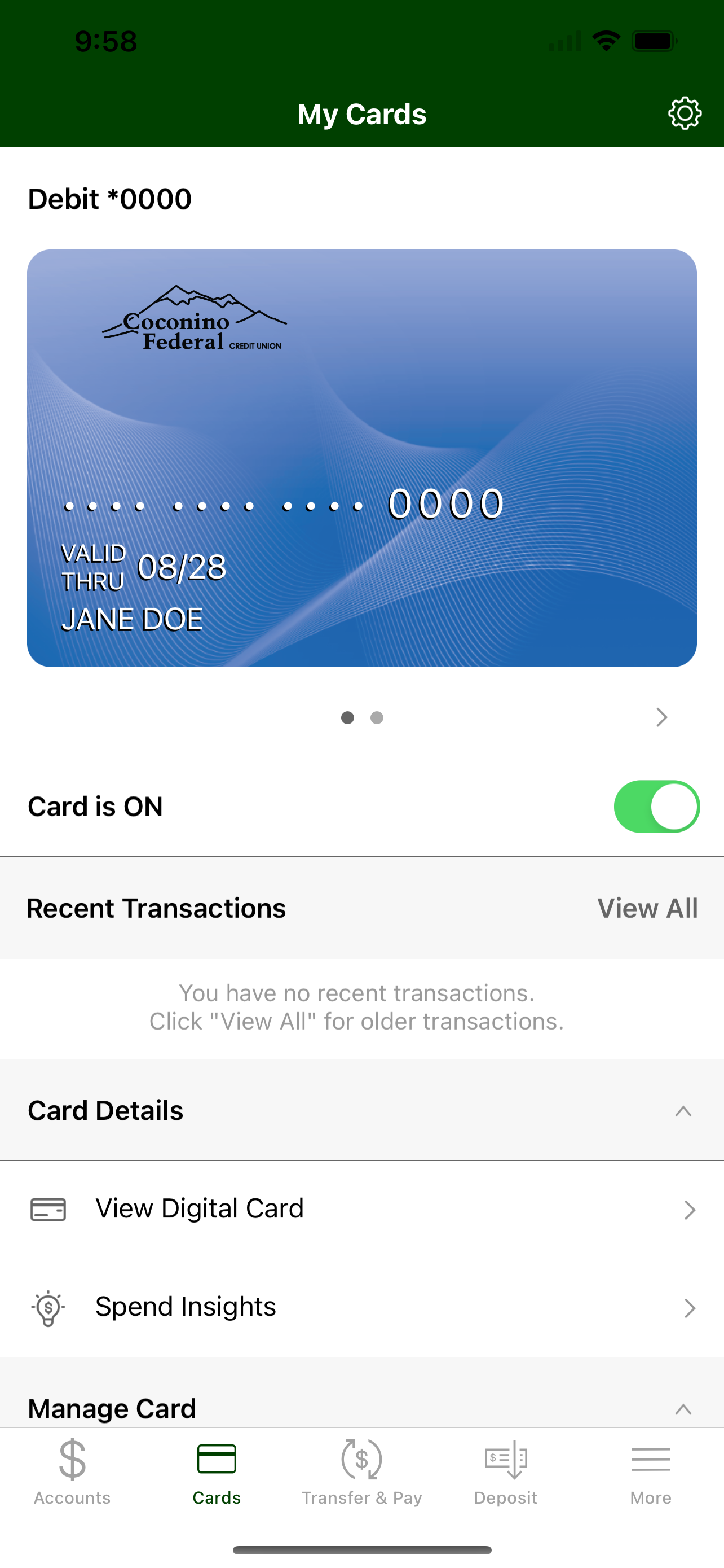 Coconino Federal Credit Union screenshot 6