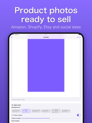 CutoutKit: Background Remover iPad screenshot