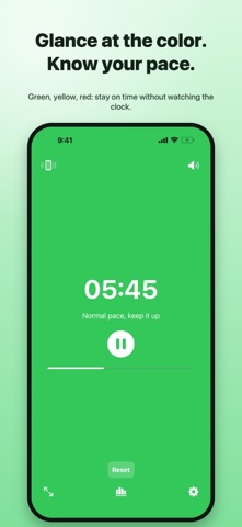 PaceTimer: Speech Timer Screenshot 1 of 6
