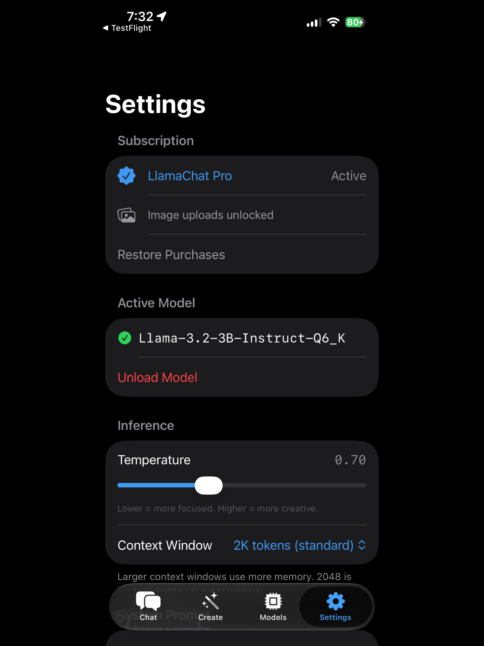 LlamaChat Local screenshot 20