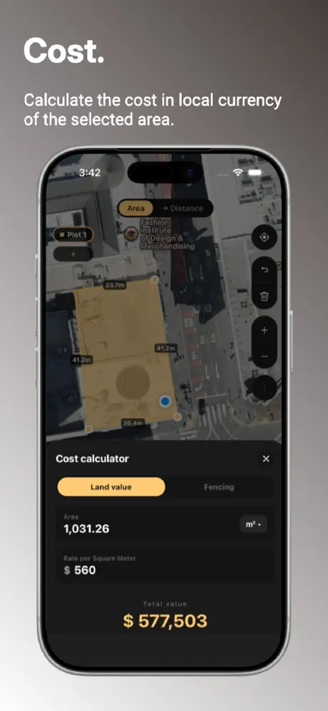 AreaMap - GPS Area Calculator screenshot 6
