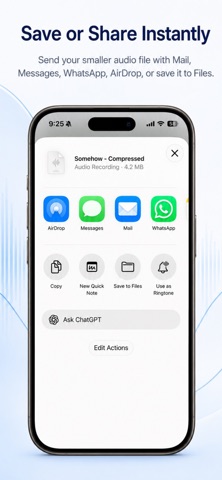Shrink Audio Size Screenshot 4 of 4