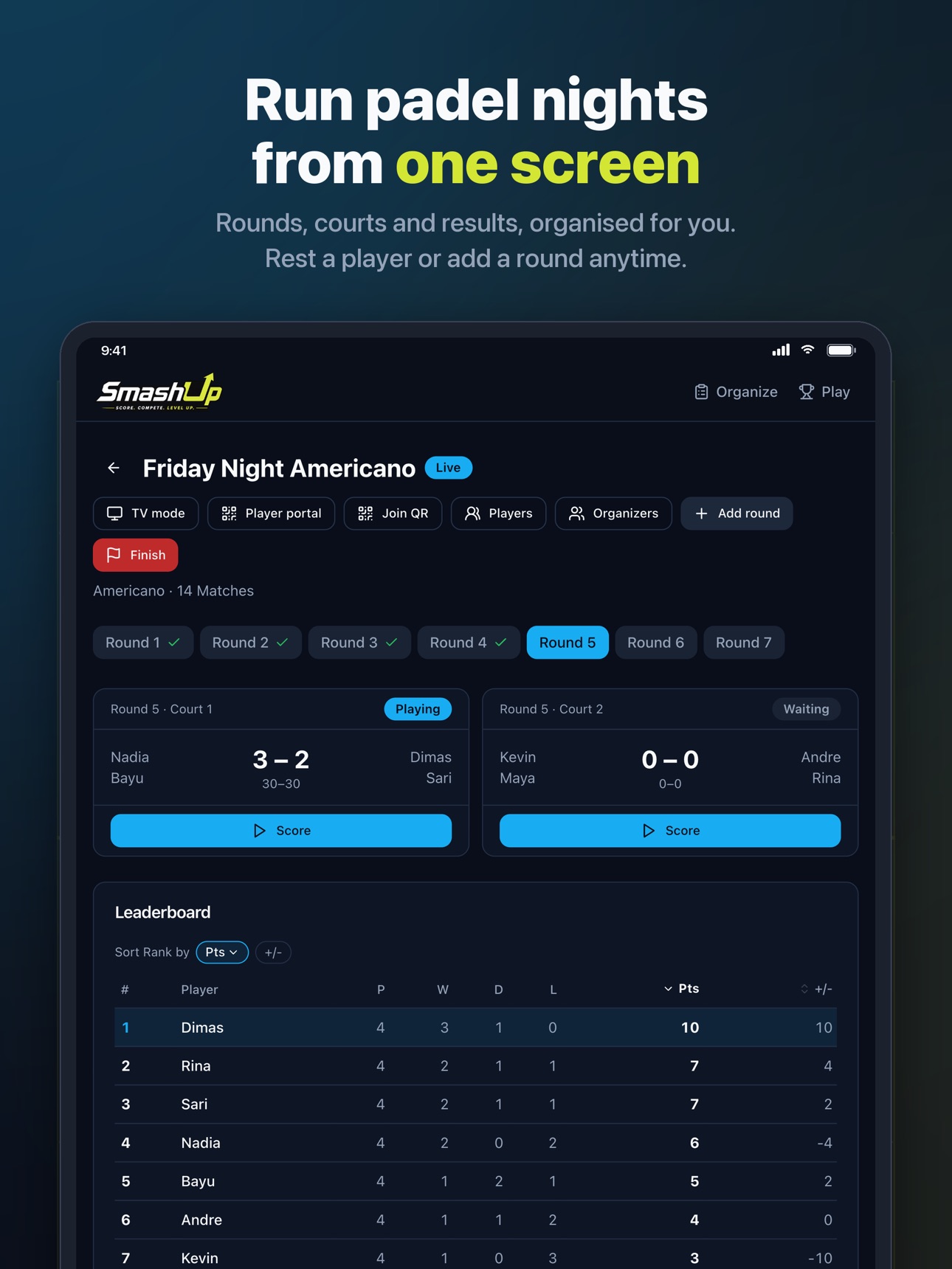 Screenshot 7 of SmashUp Padel